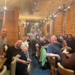 Jack Whitehall Instagram - Had such a lovely time in Wales. Catching up with some Fresh Meat mates @benmcg1 @realkimberleynixon , taking my incredible crew for a team curry and performing in front of three amazing sold out crowds at the @cardiffinternationalarena will be back for one final show in the Autumn. Till then Hwyl 🏴󠁧󠁢󠁷󠁬󠁳󠁿❤️👊 x Cardiff
