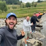 Jack Whitehall Instagram - So nice to get out and blow some cobwebs off in the Lake District with these daft bastads. At one point I thought you where going to have to leave @johndodkin behind on the side of the hill.