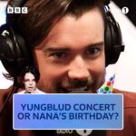 Jack Whitehall Instagram - what would you choose nana’s bday or a @yungblud concert?? 💀