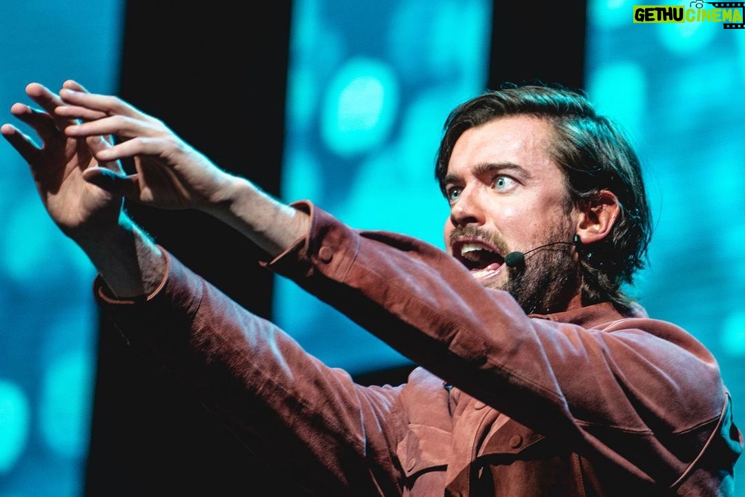 Jack Whitehall Instagram - Back at it! From Vegas to Cardiff. What jet lag!? First of three nights at the @cardiffinternationalarena Great crowd for a miserably cold and wet Tuesday night. ππ΄σ §σ ’σ ·σ ¬σ ³σ Ώ @andrew_takes_photos_ πΈ