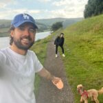Jack Whitehall Instagram - Photo Dump Nottingham. Lovely summers walk around the Derwent reservoir and a cracking crowd at the @nottinghamarena Big shout out to the lady who orgasmed every time I mentioned St Mary’s Hospital 😂 Back here for another night in July. If it’s anything like this one then it’s going to be a treat! Nottingham, United Kingdom