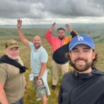 Jack Whitehall Instagram - So nice to get out and blow some cobwebs off in the Lake District with these daft bastads. At one point I thought you where going to have to leave @johndodkin behind on the side of the hill.