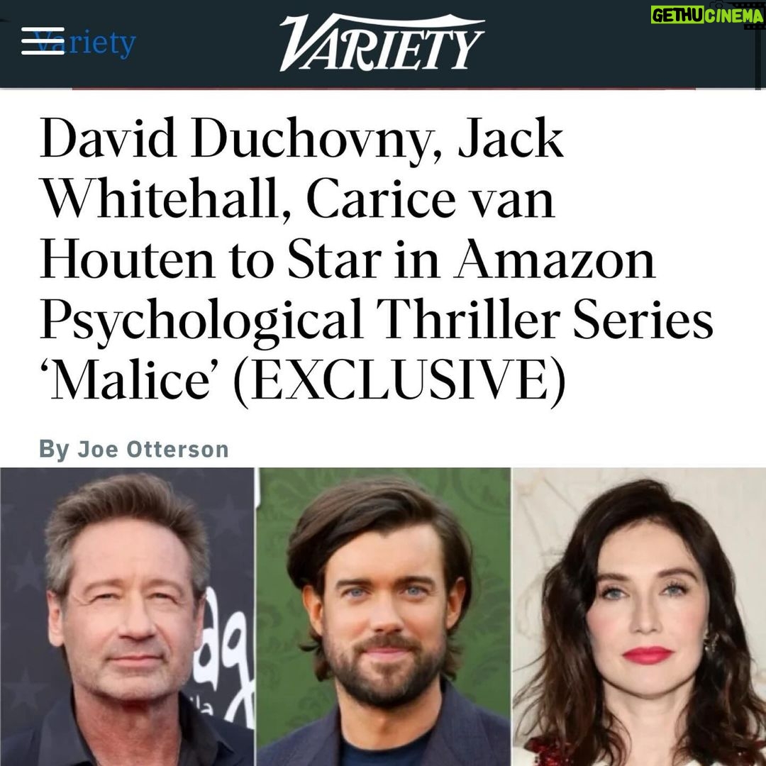 Jack Whitehall Instagram - Very excited to announce my next project. The scripts are SO good. Can’t wait to get started.