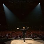 Jack Whitehall Instagram - And breathe! The end of a gargantuan tour that took me all over the globe. I played more destinations than I have ever done before and had an audience over 400,000 people and spread across 120 shows and what a way to finish it off at a sold out Wembley Arena, I feel so lucky I get to do this. Big shout out to my amazing touring team @johndodkin everyone at Phil Mcintyre’s all the amazing support acts I had especially the hun @lloydgriffith. But most of all thanks you so so much to everyone who came along. I have the most incredible fans in the world and I appreciate you all so much for still turning up to see me prat around on stage. Please let’s do it all again sometime. Love you all! 📸 @chrisalllen