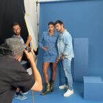 Jakelyne Oliveira Instagram – Bastidores dessa campanha super especial – a primeira com o mozão @mariano – para @flordelis & @dlzoficial. Contamos com uma equipe incrível e o resultado não poderia ser outro, ficou demais! Em maio/24, vocês poderão conferir a campanha completa 💙 Balneário Camboriú