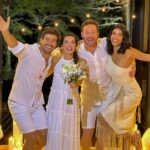 Jakelyne Oliveira Instagram - Não existem palavras para descrever a felicidade em fazer parte desse momento, sério, eu amo vocês e amo ver vcs felizes. Viva o amooooor, viva o casal doce e saaaal!! Deus abençoe grandiosamente a vida de vocês meus amigos, PARABÉEEEENS, viva os recém casados @natcasagrandecakes @daltonrangel #recemcasados Rancho Queimado