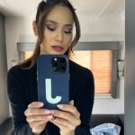 Jamie Chung Instagram – Nice to be back at work. Case by @casetify 🖤