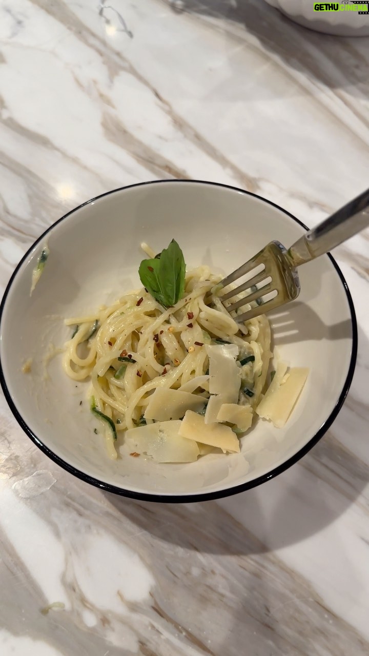 Jamie Chung Instagram - This classic summer zucchini dish brought me back to Nerano. 🤤