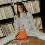 Jamie Chung Instagram - So excited to share that my Song collection with @songmont_official is out today! I love how timeless and sleek the bags are while still being functional and versatile- something that I know I can always rely on for different occasions, life stages, and roles. You can go to the link in my story and check them out- if you purchase the Song bag you'll receive an extra limited belt me and the brand designed together!