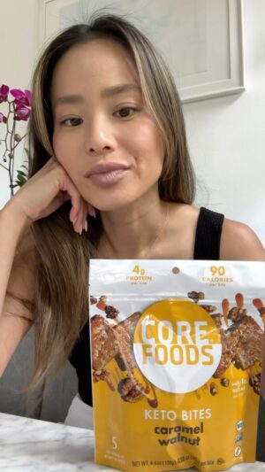 Jamie Chung Instagram - NEW Keto Bites by @corefoods YUM.