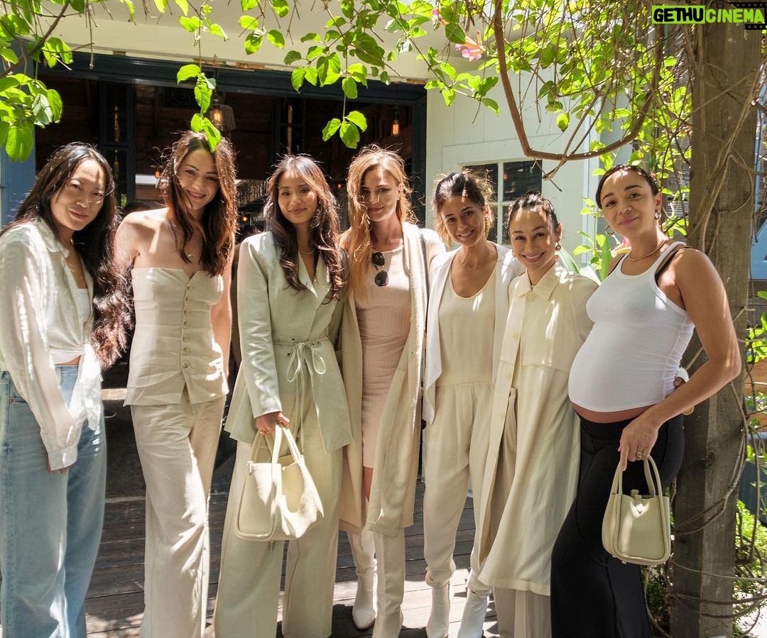 Jamie Chung Instagram - A lovely afternoon reconnecting with friends and meeting new inspiring women. My heart is full and Iām incredibly grateful. Thanks for hosting @songmont_official š and thank you to my friends who came out to support! Love you!
