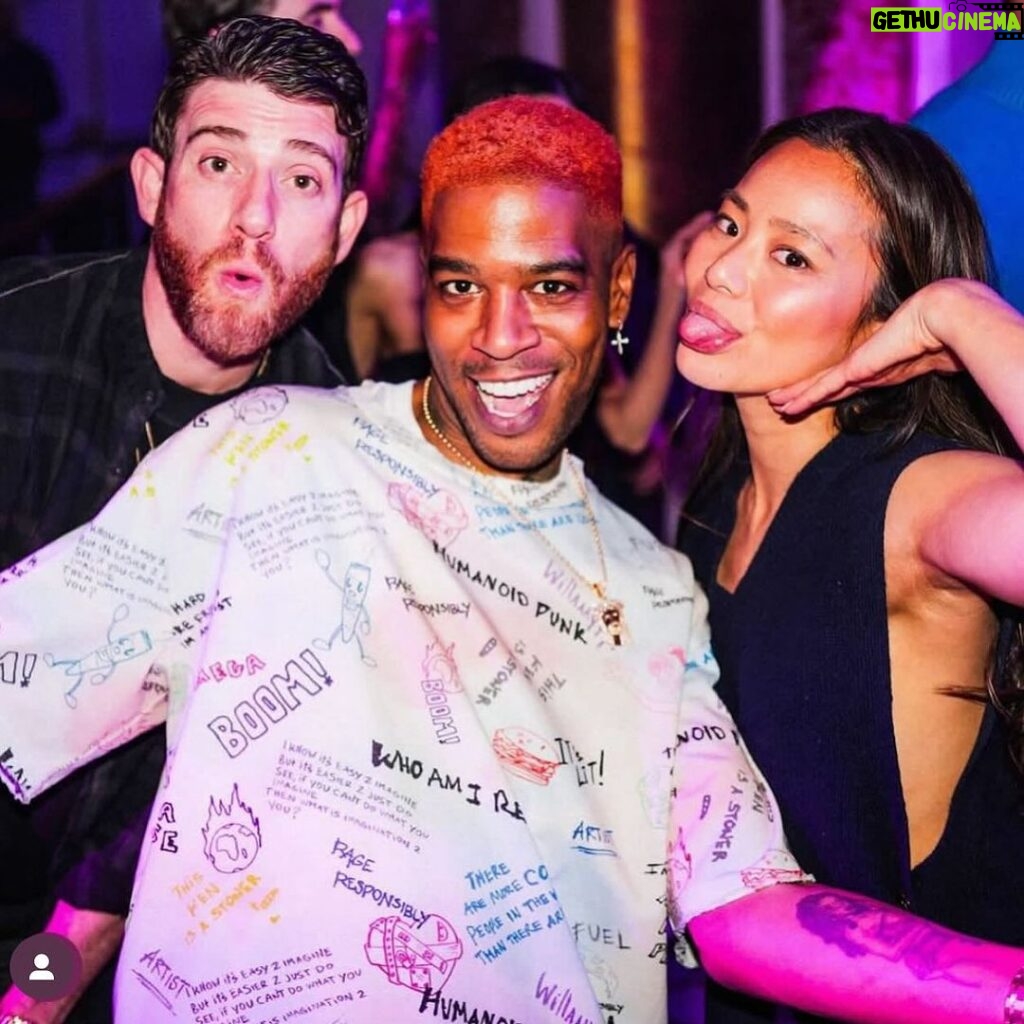 Jamie Chung Instagram - Another year around the sun. Happy birthday to this talented, gracious loving friend @kidcudi. Love you too @meldcole 📸