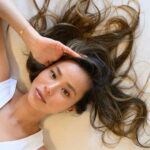 Jamie Chung Instagram – #NutrafolPartner My hair has been through a lot. Styled and colored for work, teased and pulled back for workouts, and lately hidden under caps during bouts of stress and hair thinning while I went through massive life changes. I hid behind my hair, and kept it long most of my life because it symbolized femininity and “beauty.” My mom survived cancer 22 years ago and even though her hair grew back she still wears a wig for special occasions when she knows pictures will be taken because she’s embarrassed of her now thinning hair. I’m also guilty of wearing hair pieces to make my hair look fuller when I’m going through phases of thinning. But why is that? It’s completely normal to go through these phases and I have a lot of friends going through life changes that affect hair shedding
and growth. Thank you @nutrafol for normalizing this topic and creating a forum for women to support each other. Shed the Silence includes an online community for women to share hair stories and experiences, while educating and empowering each other to take back control and confidence. Join the community at shedthesilence.com and share your story so you can help others feel empowered to talk about their own hair struggles. #Shedthesilence