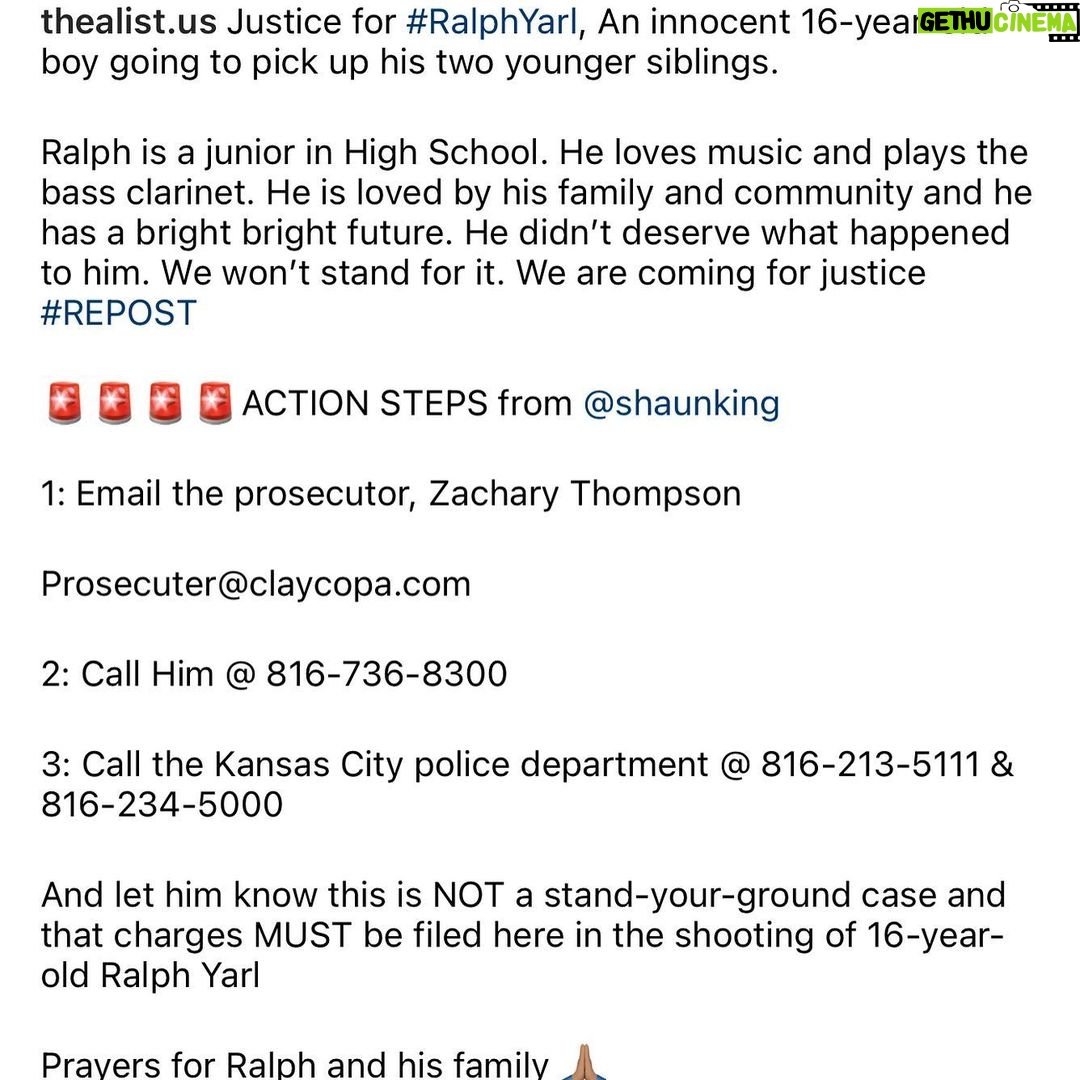 Jamie Chung Instagram - Justice for #RalphYarl.