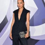 Jamie Chung Instagram - Ran into so many of my favorites at the LA Pop up. #DareinGrisDior #DareLaCollectionPrivee @Dior @DiorBeauty @ydderfc @saintasylum