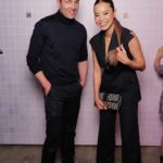 Jamie Chung Instagram - Ran into so many of my favorites at the LA Pop up. #DareinGrisDior #DareLaCollectionPrivee @Dior @DiorBeauty @ydderfc @saintasylum