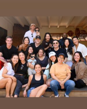 Jamie Chung Instagram - Thank you @bryangreenberg for putting together a monumental birthday celebration weekend. Very grateful for to all the friends who made it out. It was special to see a lot of people reconnect and catch up. I really felt the love 🖤 

Thank you @177elsa and her @levis team for hosting in your beautiful space, @onyxeventpro for making sure it all ran smoothly, @donjuliotequila for the customized drinks, @moetchandon and @fequan for the champs, and @pookiechapstick for the 90’s jams. @nichelle for hosting the after party ♥️.