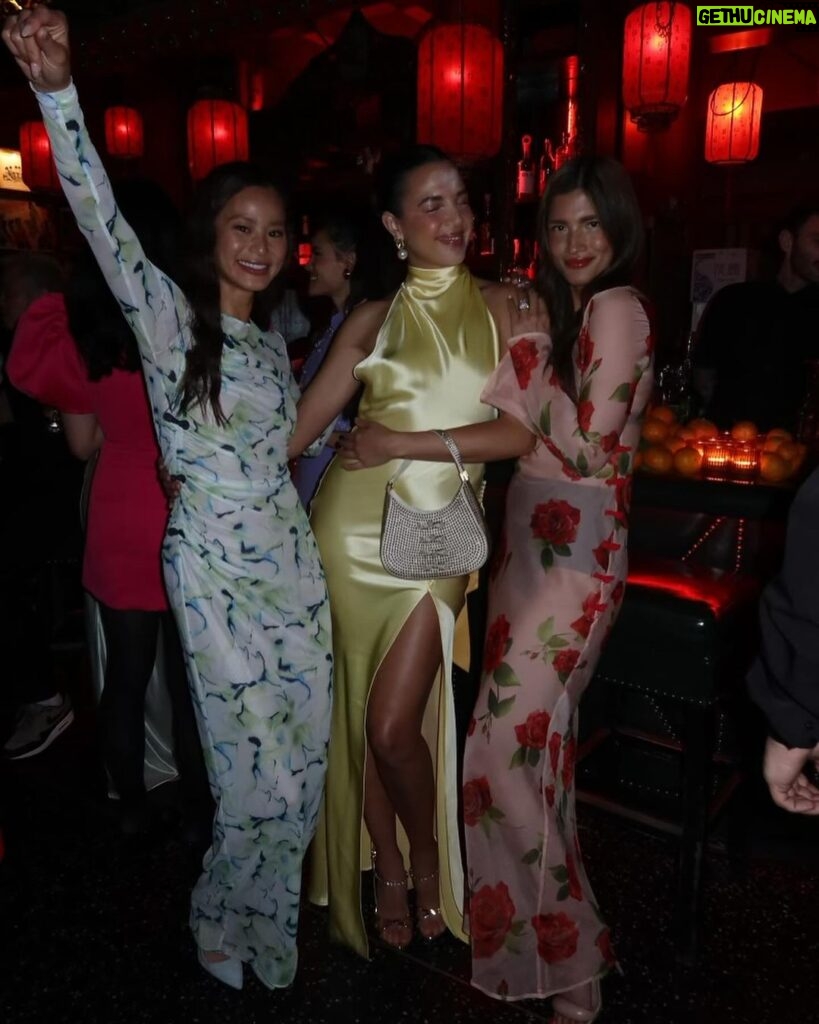 Jamie Chung Instagram - Kicking off Lunar New Year with these angels @rocky_barnes @georgieflores Thank you @saulee @litagency for getting the band back together ♥️