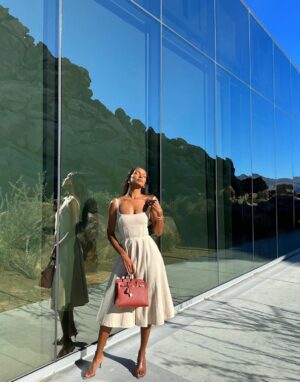 Jasmine Tookes Instagram - @hermes