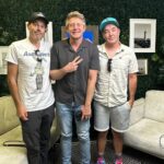 Jason Nash Instagram - Hoobastank swung by the pod and I’ve been singing “The Reason” all day. Out Monday! Los Angeles, California