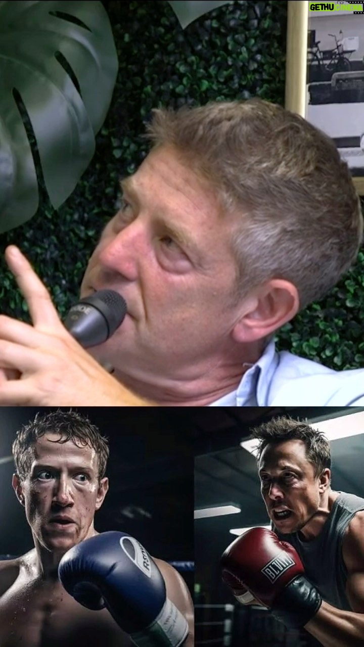 Jason Nash Instagram - Who do you think will win the fight… Mark or Elon