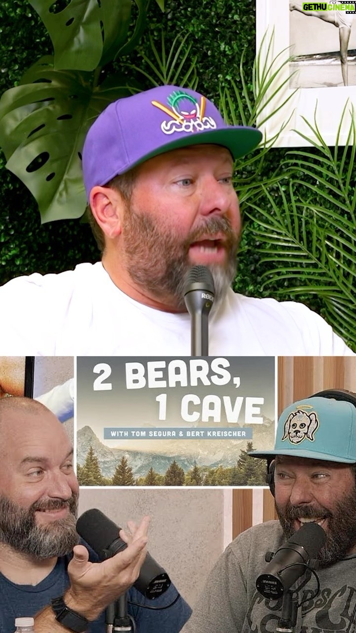 Jason Nash Instagram - @bertkreischer talks two bears 🐻 full episode on Youtube!