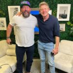 Jason Nash Instagram - Just interviewed Bert Kreischer for the pod! I got such a rush from this guy! So hilarious and inspiring. Somebody who’s been working hard for 20 years and now finally is starring in his own movie about his life. We talked a about comedy, the roller coaster game show we worked on and some hilarious stories about @seguratom Episode out Monday!