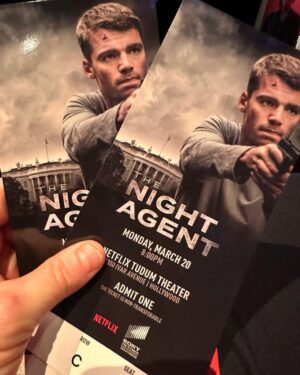 Jason Nash Instagram - Saw Netflix’ “The Night Agent” the other night. Full disclosure my ex-wife produced it and it’s actually soooo good! Give this a like so I’m allowed over my kids house.