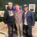 Jason Nash Instagram - Is that Scott Weiland reincarnated? No, it’s the hilarious @joshwolfcomedy and his son @jake_wolf who stopped by the All Good Thinfs podcast today! Episode out now! Link in bio! Los Angeles, California