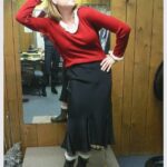 Jenna Fischer Instagram - Get your costumes ready! It’s that time of year! And, this week on Office Ladies we are breaking down Season 7 Costume Contest! This is a fitting photo for my favorite costume from my time on The Office as Olive Oyl which was masterfully built by our Costume Designer Alysia Raycraft. You remember when Pam and Jim confront Danny Cordray about why he ghosted her and he says she’s “a little bit dorky”? Loved that scene! We had a great time on the podcast breaking down this episode, opening all of your mail, and gifts, and eating Canadian potato chips with surprise guest @phil.rosenthal Oh…and, as a “rational consumer”, do you say coo-pon or que-pon? Link in bio to listen! Or find us wherever you listen to podcasts. 🎧 @officeladiespod