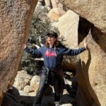 Jenna Fischer Instagram - I thought I wanted a big dance party to ring in my 50th birthday. But as it got closer, what I wanted more than anything, was to travel someplace I’d never been and hibernate with my family. So we did. We went off the grid to Joshua Tree. We hiked and laughed and took in the majesty of stars. I also got a birthday walk with my BFF @angelakinsey and ran into my birthday buddy @bryancranston on the way out of town. I think I’ll do the big dance party next year for my 51st. But this year was just perfect. Thank you for all of your cards and messages. Here’s to my 50s…the decade of tooting your own horn and giving zero effs! @joshuatreenps