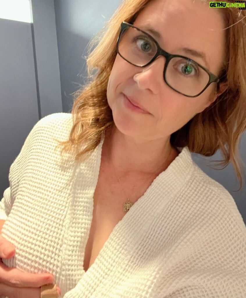Jenna Fischer Instagram - Reminder to schedule your mammogram. Got mine done today. Gotta take care of those ticking time bags ladies.