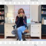 Jenna Fischer Instagram – #OneDayMay Today’s prompt…My favorite place to be:

…At my desk at 9am on a Monday morning with a hot cup of coffee. After busy weekends filled with family activities and sports, I love the quiet solitude of my office on a Monday morning. I also love my work. Getting to dig into my creative and entrepreneurial brain makes me happy. The only thing missing from this photo is @mrsonnycat sitting in the window.

And thank you @bethhelmstetter for helping me design my perfect office space! (She really wanted me to get a nicer desk chair but I’m attached to this old standard roller one.)