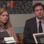 Jenna Fischer Instagram – “Is this because Jim walked in on you going to the bathroom?” That’s the question we are answering on today’s episode of @officeladiespod from the Season 6 episode Sabre! This amazing episode was directed by our very own @johnkrasinski – Thank you John for sharing your memories of directing this episode on the podcast today! We also got the real-life inspiration behind the day care bathroom moment. As well as some fun facts about the @realchristianslater cameo in in the Sabre video. Link in bio to listen! 🎧 #haveyouevertastedarainbow 🌈