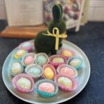 Jenna Fischer Instagram – Happy Easter! Made our favorite Easter-themed treat! From the @bettycrocker cookie cookbook (which I’ve had for probably 20 years and love) Almond Bon Bon cookies. We adjust to make them look like little eggs. Kids love them. Easy to make and so yummy! 🐣 🧺 🐰
