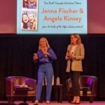 Jenna Fischer Instagram - Thank you NYC for an amazing book launch week! @angelakinsey we did it! We launched our book and had a blast doing it. (Swipe to see proof that the fakey flower IS making a comeback! I’m going to get it going again I swear!!) And I loved seeing so many friends in NYC @sordociego @elliekemper @therealkateflannery 😘 I ❤️ NY! (Did you notice I wore my whitest sneakers to see the Office Musical?)