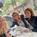 Jenna Fischer Instagram – Thank you NYC for an amazing book launch week! @angelakinsey we did it! We launched our book and had a blast doing it. (Swipe to see proof that the fakey flower IS making a comeback! I’m going to get it going again I swear!!) And I loved seeing so many friends in NYC @sordociego @elliekemper @therealkateflannery 😘 I ❤️ NY! (Did you notice I wore my whitest sneakers to see the Office Musical?)