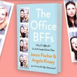 Jenna Fischer Instagram - Book Cover Reveal Party! Alert the PPC! @angelakinsey and I have been writing this book for three years and we could not be more excited to share it with you. The Office BFFs is the story of our best friendship and all of our adventures together from starring on The Office and beyond. AND…it includes over 400 of our personal photos! Like, these are our old-timey photos that we’ve saved all these years! The book comes out May 17th but you can pre-order it now! (And pre-ordering makes us look really good to our publisher so if you want to eventually buy this book, buy now!) Link in Bio. Available wherever you like to buy books. @deystreet