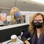 Jenna Fischer Instagram - Two Boss Ladies on their way to be Bosses. #worktrip #bffs