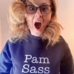 Jenna Fischer Instagram - Free domestic shipping on all Office Ladies merch orders today with code FREESHIP. Also…NEW CUSTOM Sass Sweatshirts! Your Name can be Sassed! (Cat hair not included.) Link in bio! @officeladiespod @podswag