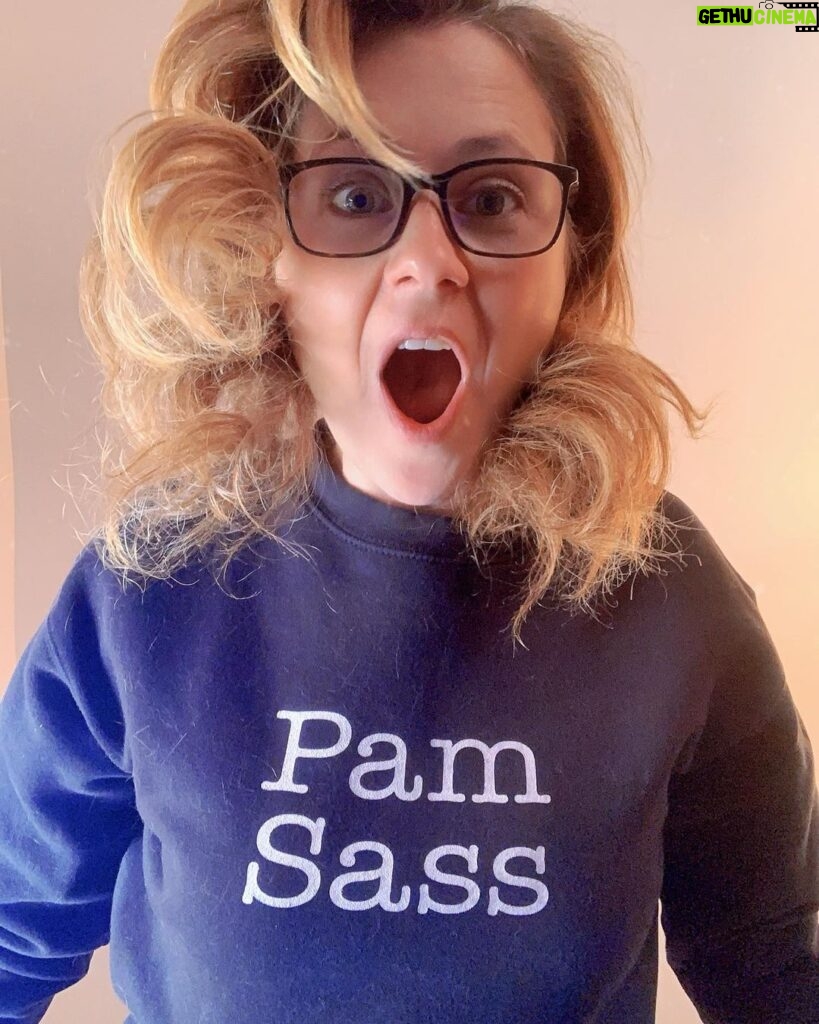 Jenna Fischer Instagram - Free domestic shipping on all Office Ladies merch orders today with code FREESHIP. Also…NEW CUSTOM Sass Sweatshirts! Your Name can be Sassed! (Cat hair not included.) Link in bio! @officeladiespod @podswag