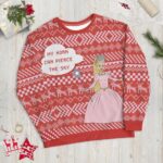 Jenna Fischer Instagram - Ugly Christmas “Sweater” Sweatshirts are here! We had so much fun designing these with our graphic artist @illystrations and Marisa and Hannah from @podswag. Teapot, Sprinkles, Unicorn Dolls, Dundies and Pretzels! They are super soft and cozy lightweight sweatshirts. LOVE THEM! Link in bio! @officeladiespod #uglychristmassweater