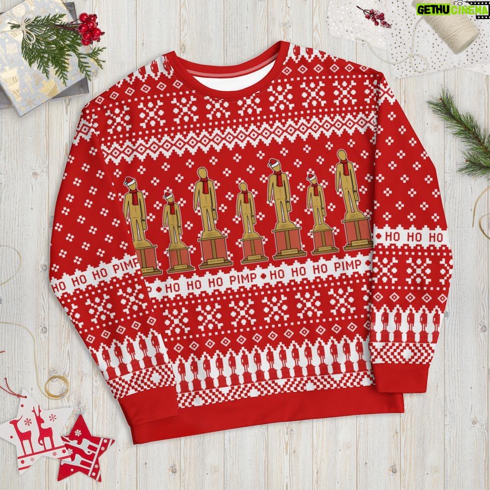 Jenna Fischer Instagram - Ugly Christmas “Sweater” Sweatshirts are here! We had so much fun designing these with our graphic artist @illystrations and Marisa and Hannah from @podswag. Teapot, Sprinkles, Unicorn Dolls, Dundies and Pretzels! They are super soft and cozy lightweight sweatshirts. LOVE THEM! Link in bio! @officeladiespod #uglychristmassweater