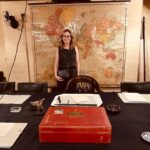 Jenna Fischer Instagram - Vacation journal! Two of our favorite things in London were touring the Churchill War Rooms and seeing the show Guys and Dolls. I’m currently reading The Splendid and the Vile about Churchill’s time during WWII. Getting to see the cabinet and map rooms up close was really cool. And, if you are in London and love musical theater you don’t want to miss this amazing immersive production of Guys and Dolls at the Bridge Theater.