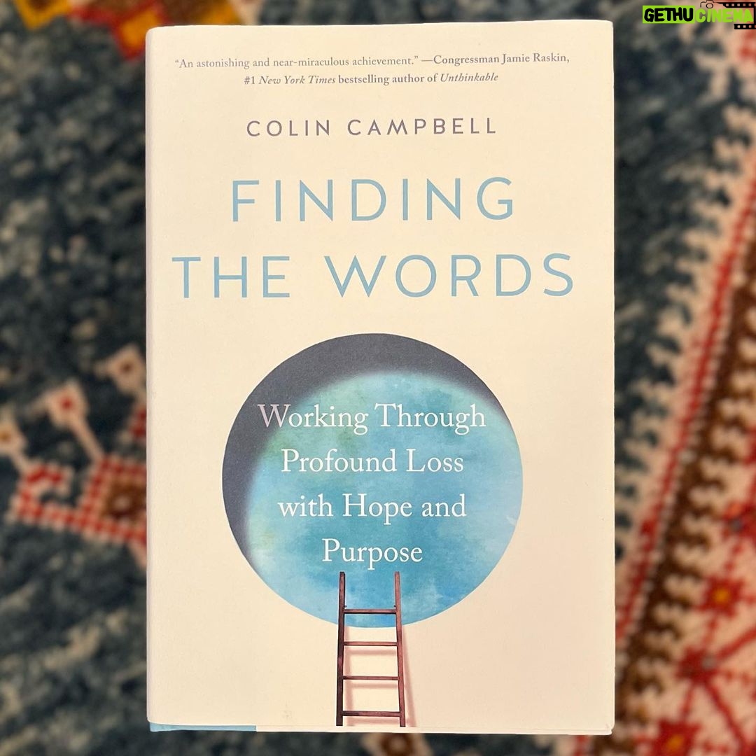 Jenna Fischer Instagram - Colin Campbell and Gail Lerner were driving home with their two teenage kids, Ruby and Hart, when their car was struck by a drunk driver. Both Ruby and Hart died. Colin and Gail survived. Their pain and grief was overwhelming. Colin has written a book about their grief process. It is a beautiful and important book. Here is an excerpt: “By far the most common phrase that gets offered up as condolence to people in grief is ‘there are no words’. We encountered this unhelpful phrase over and over again…This empty phrase encapsulates all that is wrong in how our society handles grief. We need words to process our grief, and if the rest of the world is telling us, literally, ‘there are no words’, then we are going to struggle and feel alone and abandoned in our pain.” With his book, Finding the Words, @colincampbellwriter examines how we can better grieve together and support loved ones experiencing a profound loss. I highly recommend this book. Especially if you are in grief. I also recommend buying it now and putting on your shelf in case you need it one day or in case you want to offer it to someone in need.