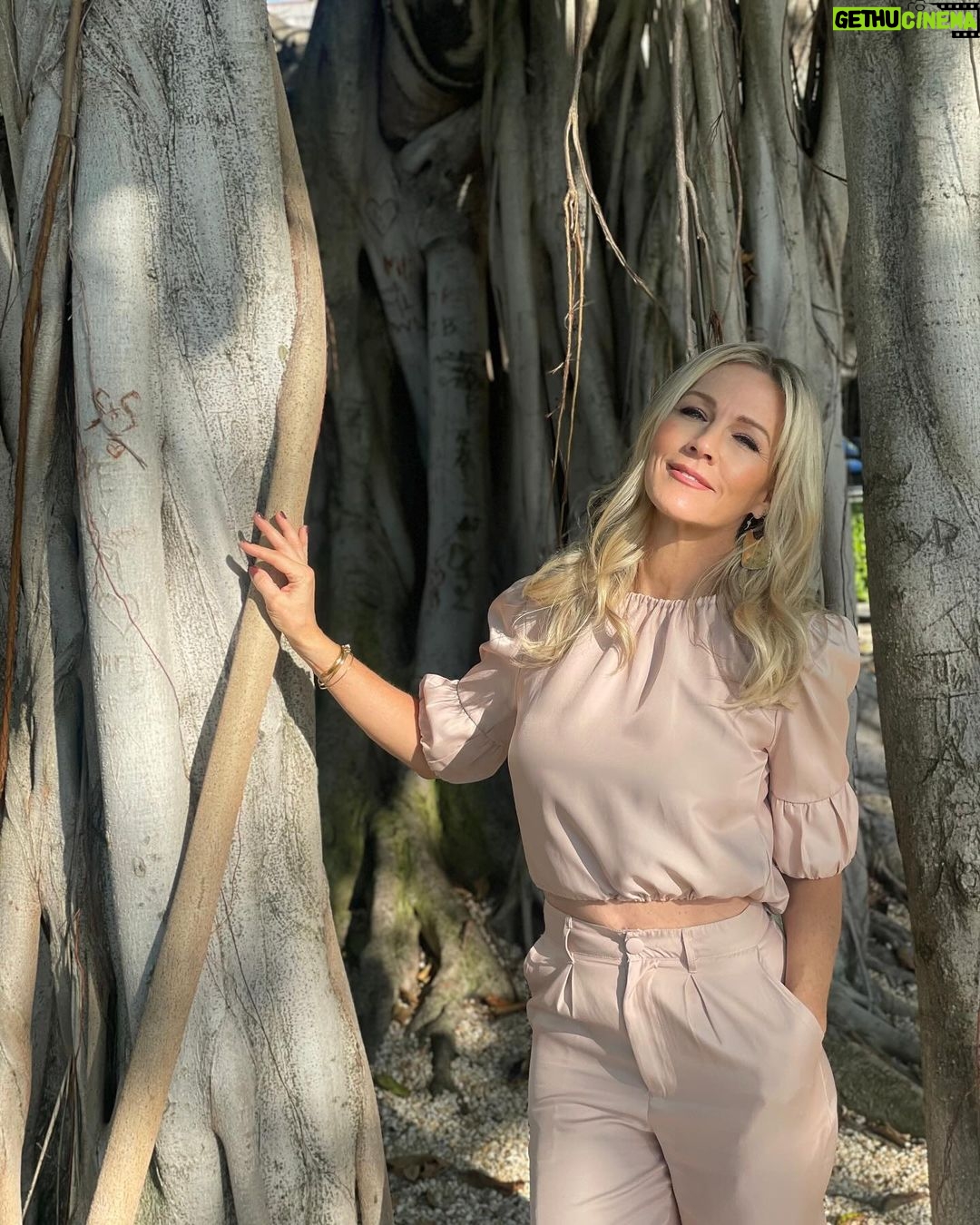 Jennie Garth Instagram - This is a good week to be grateful! Let’s start our gratitude list a few days early. My top 3 today are my health, my supportive team of friends and family and … this beautiful tree. What are you grateful for? 💛jg