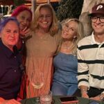 Jennie Garth Instagram - Just a Kelly Taylor Barbie doll and some other pics from my roll lately 🤠 1. She looks a lot like every other Barbie doll. 😂 2. Girls dinner fond memories.👯‍♀️ 3. Lola crochets while I work. 4. Squirrel!! 5. I met Tony Horton you guys! I have used his workout videos on and off for years, so this was super cool for me! 6. Football nights at home. 7. A much needed day away. 8. The glamour is blinding. 9. Dog cheerleading. 10. Some cool ladies and a striped shirt. #sunday