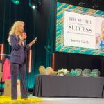 Jennie Garth Instagram - Some #bts from yesterday at the @thehartford & @iheartradio ‘Secret of My Success’ event talking about small business. I never thought at 51, I would be the CEO of my own small business. I’ve spent years dreaming up ideas and am so happy to be able to share my journey with other entrepreneurs. There really is no “secret”, it’s just hard work and perseverance that eventually will pay off if you keep at it. I liken starting your own business or projects to pushing a small ball up a mountain with your nose. Sometimes it feels impossible to get to the top, but you just have to keep pushing, even when that ball slips and falls a little or even all the way back to the bottom. I KNOW I can do it, and I know you can too! Tell me about your small business and how you succeed…I want to know! 🖤JG #smallbusiness #ichooseme #iheart