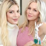 Jennie Garth Instagram - We are ✨on air✨ @qvc at 8am ET TODAY! Introducing @thebffcollection , Christmas in July Edition!🎅☀️🎄 We are so excited to bring NEW festive home décor pieces to the Q, in honor of Christmas in July!🤩 We want to bring the holiday spirit to your home this summer by bringing you festive and stylish pieces for the holidays.🎄 📺Be sure to tune in again at ✨1 am ET tonight✨Sun 7/16 because we’ll be back on air🎄 In the meantime, explore more from our, @TheBFFCollection and the link in our bios! #cij