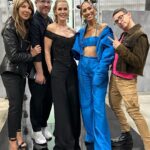 Jennie Garth Instagram - A little #bts on the set of @projectrunwaybravo My girls and I have watched this show since the very beginning so it was super fun to get to be a guest judge for the #90’s episode this All-Star Season. Thank you for having me @bravotv💕 @ninagarcia @elainewelteroth @brandonmaxwell @csiriano you are the true All Stars!🤩❤️ And anytime with you @danielmartin doing my makeup is heaven, I love you! Day 1 makeup by @taylorfitzgerald_ Hair by @valeriethehairstylist 😍 And of course dressed by the one and only @csiriano 💗 New York, New York